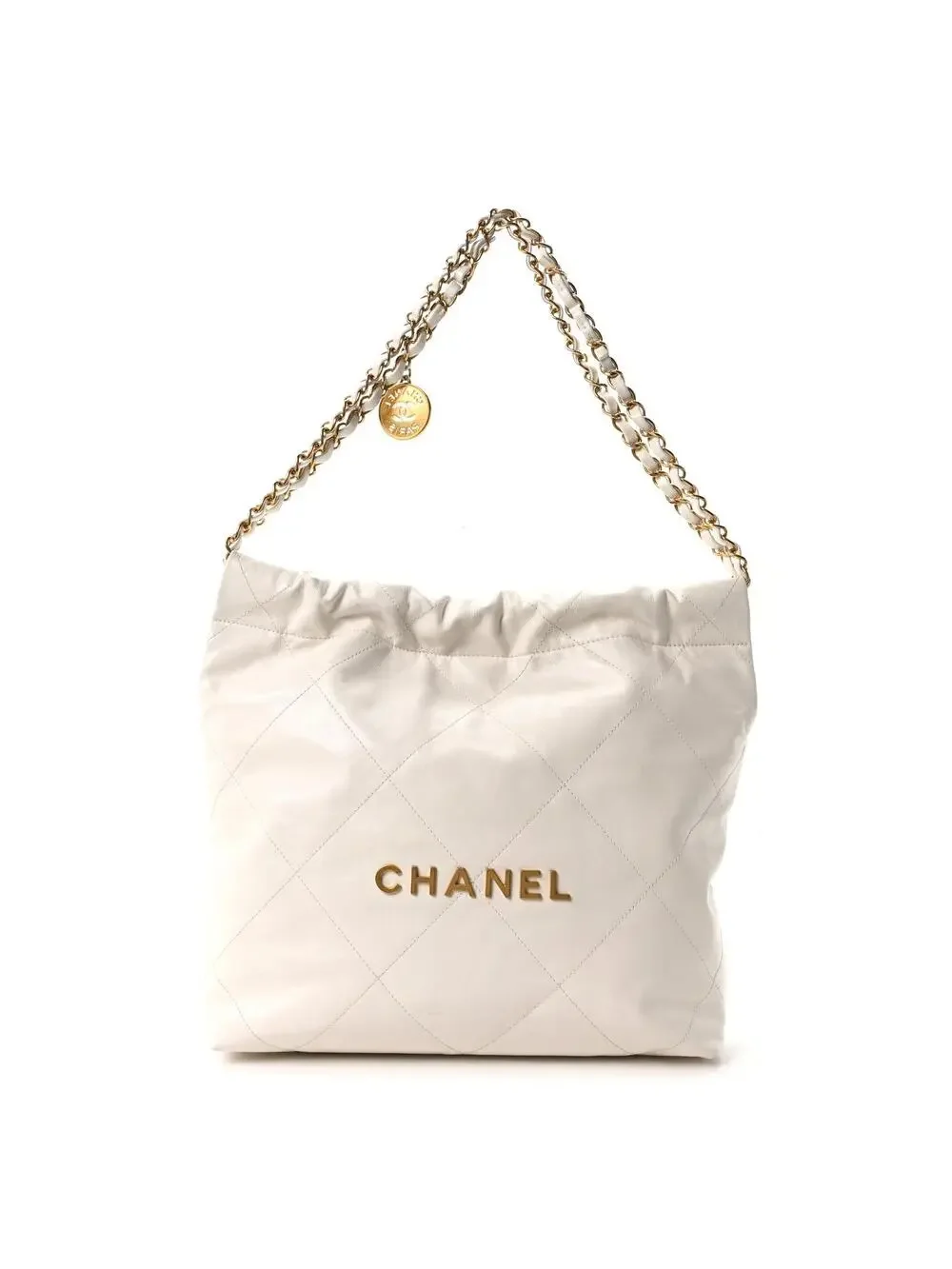 Shiny Calfskin Quilted Small Chanel 22 #277272C49B
